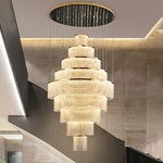 Aayan Allysha Gold Crystal Chandelier