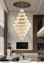 Aayan Allysha Gold Crystal Chandelier