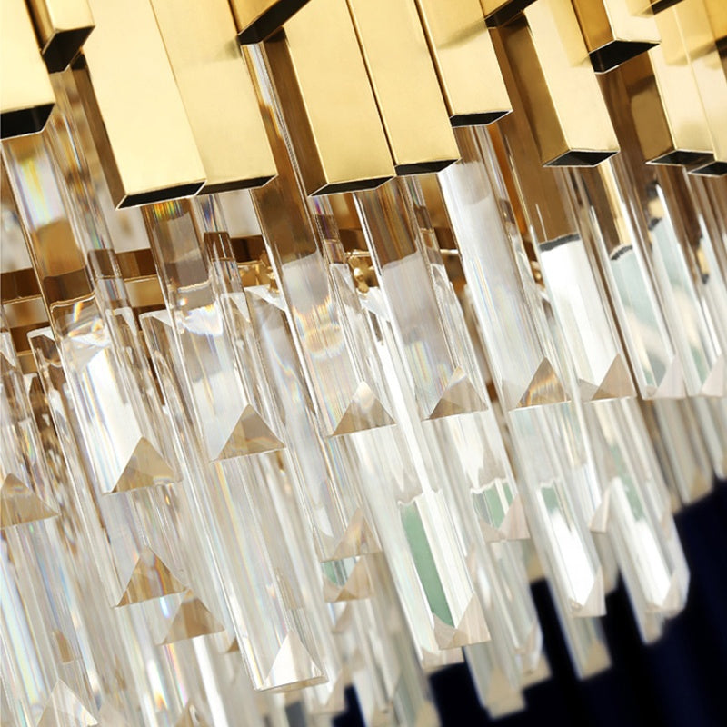 Full Set Gold Crystal Chandelier Light - Reflect Lighting