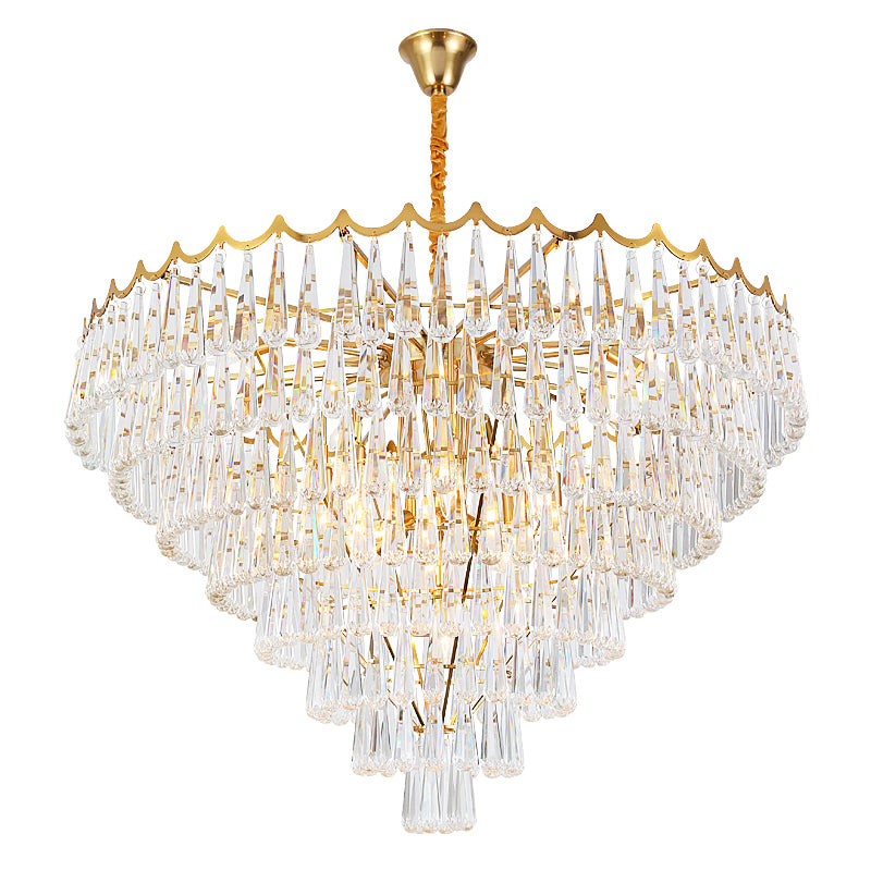 Raindrop Crystal Chandelier - Reflect Lighting