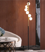 6 Lights Swirl Sconce Floor Lamp - Reflect Lighting