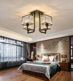 Eshleman Black Crystal Chandelier - Reflect Lighting