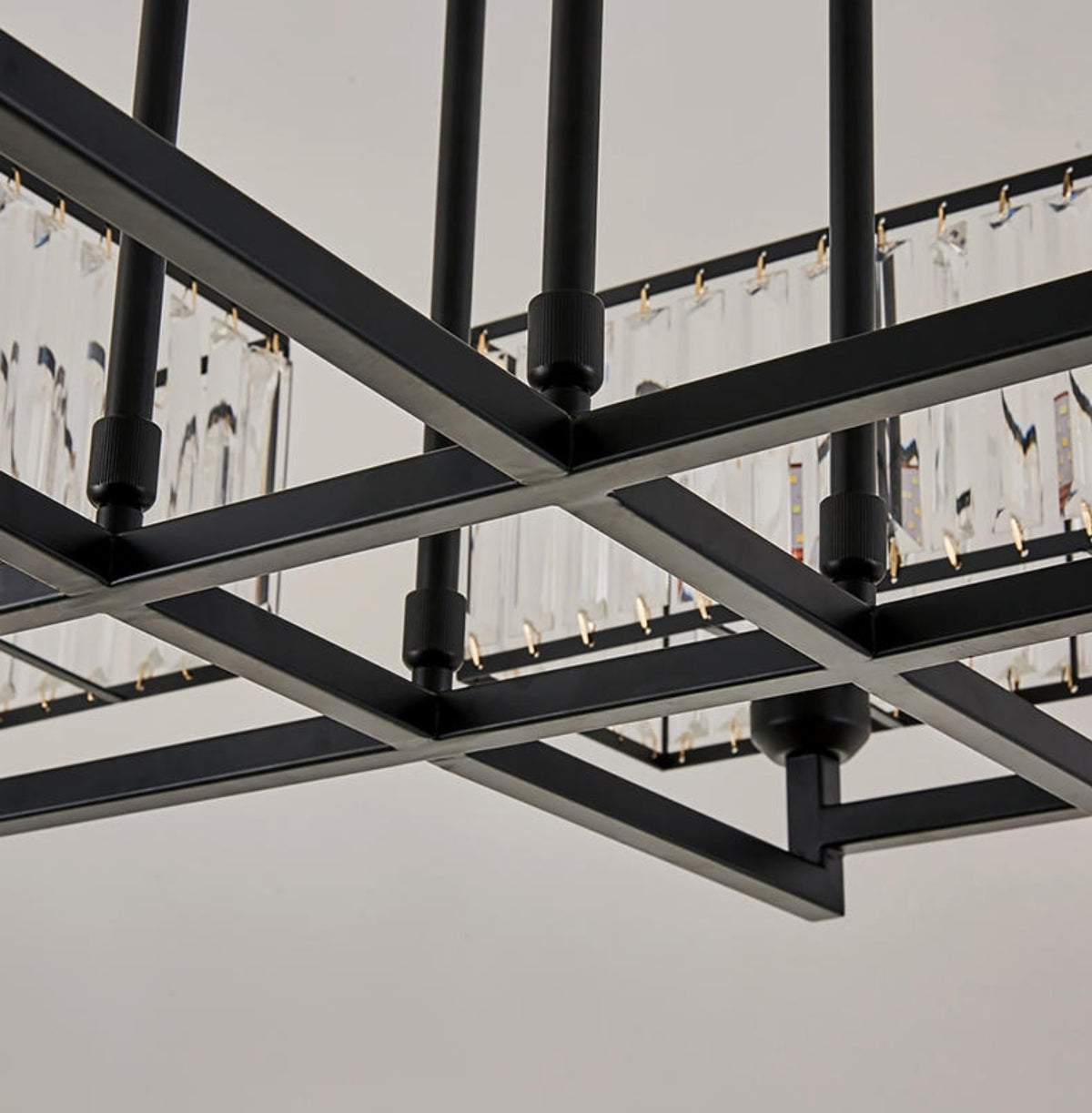 Eshleman Black Crystal Chandelier - Reflect Lighting