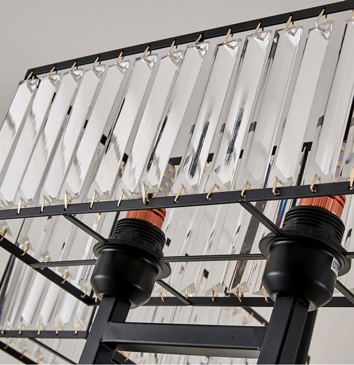 Eshleman Black Crystal Chandelier - Reflect Lighting