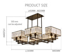 Eshleman Black Crystal Chandelier - Reflect Lighting