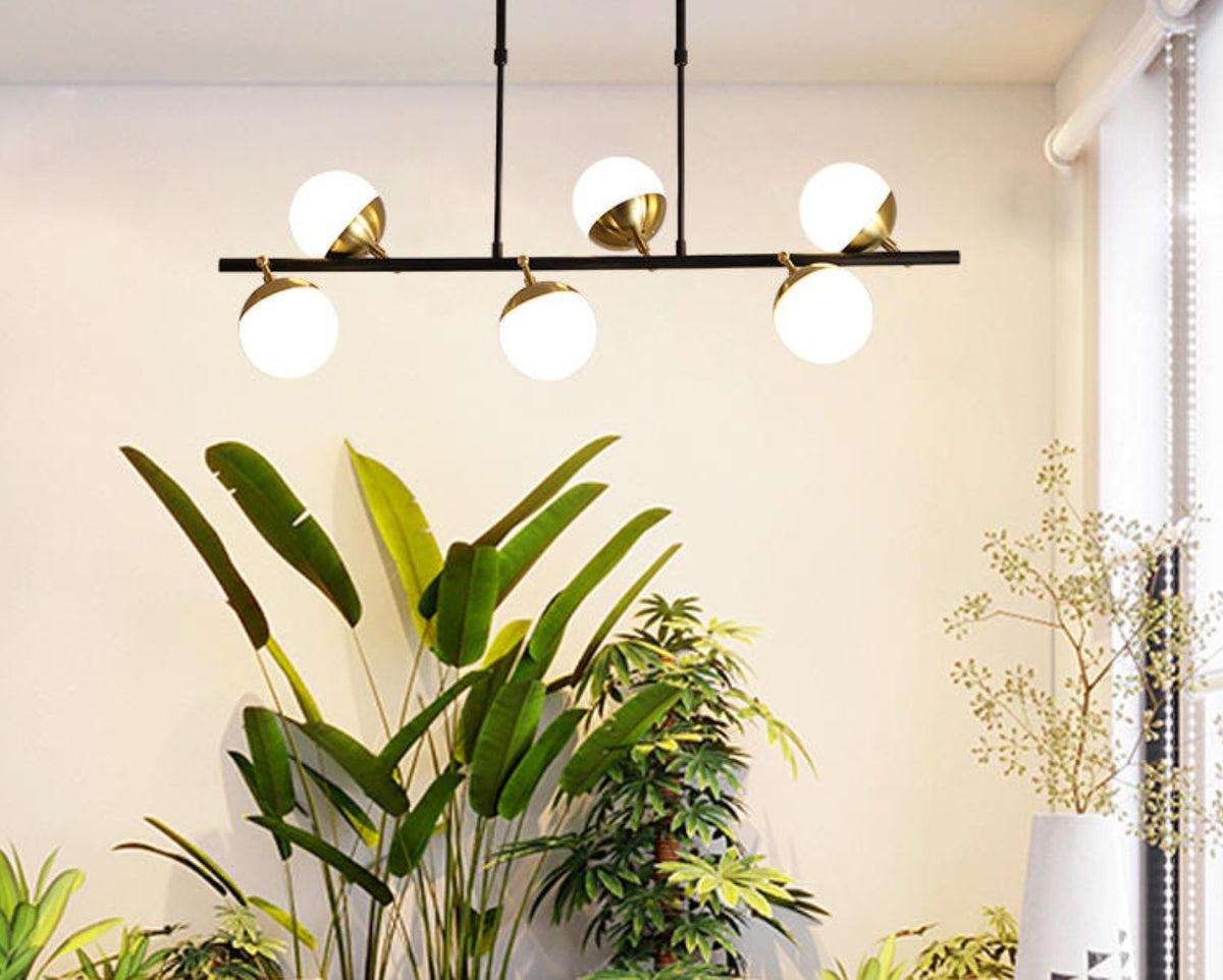 Jeri 6 Light Sputnik Chandelier - Reflect Lighting