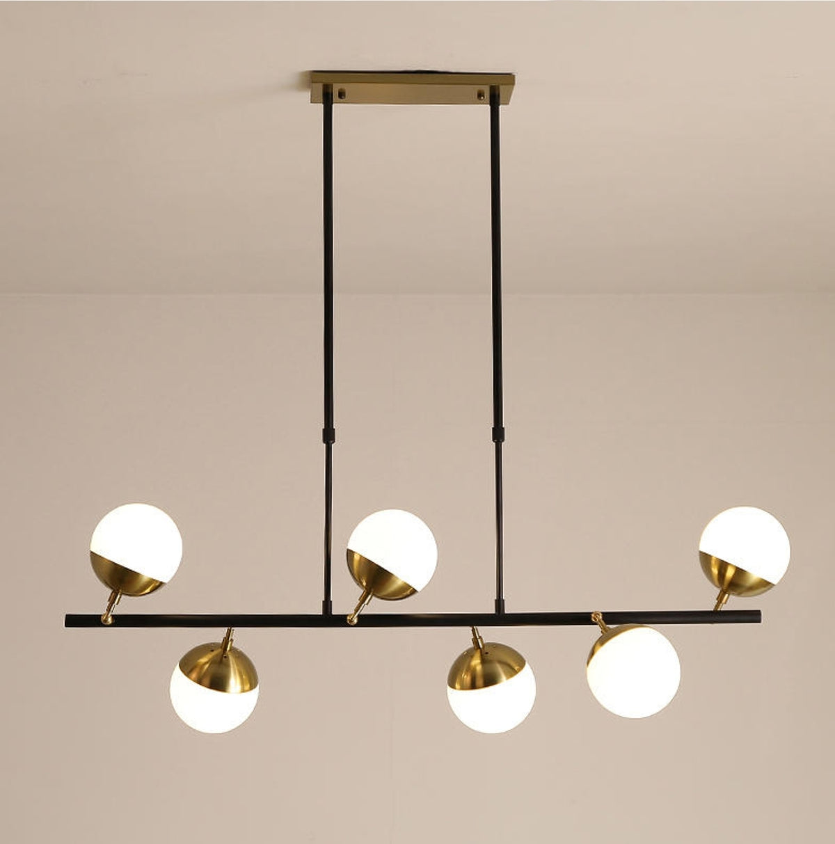 Jeri 6 Light Sputnik Chandelier - Reflect Lighting