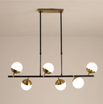 Jeri 6 Light Sputnik Chandelier - Reflect Lighting
