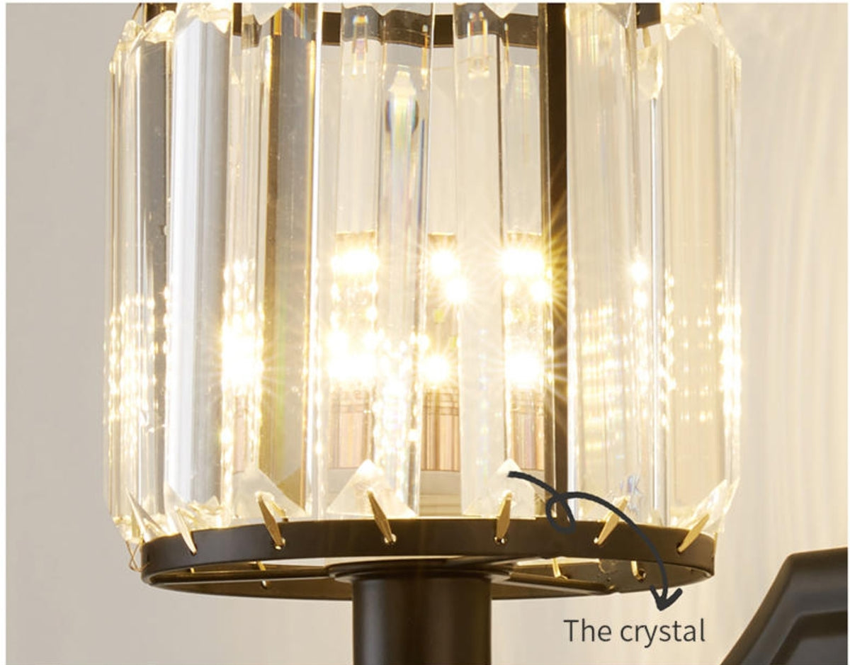 Crystal Bobeche Wall Lamp - Reflect Lighting