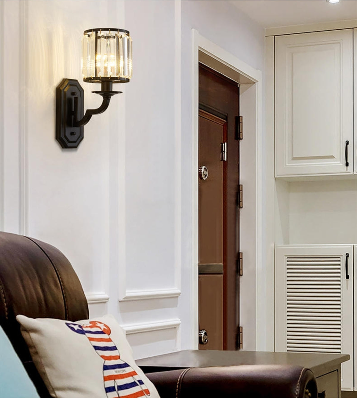 Crystal Bobeche Wall Lamp - Reflect Lighting