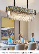 Orchard Chandelier Golden Lisianthus - Round/Rectangle - Reflect Lighting