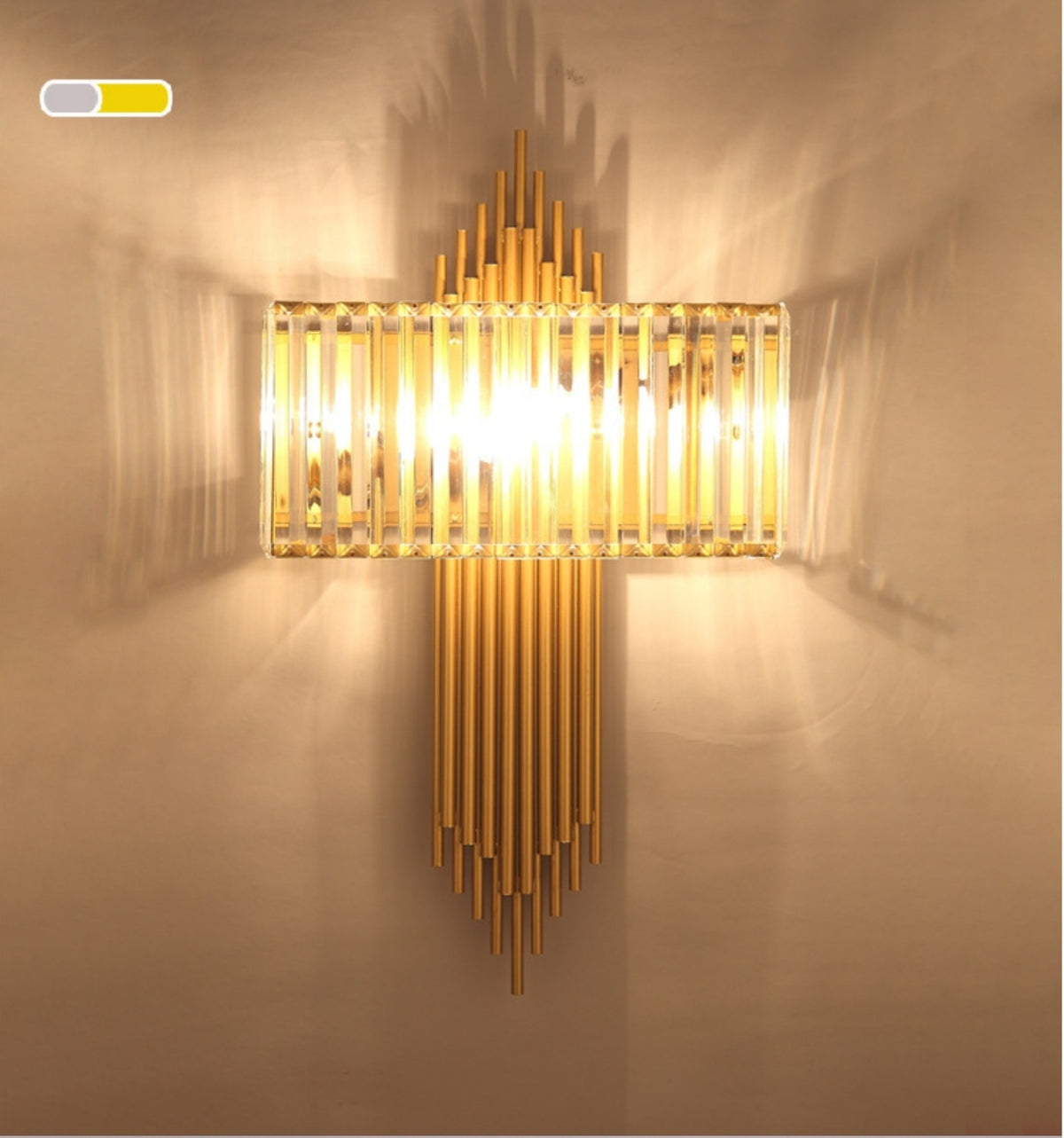 Pendulum Gold Wall Lamp - Reflect Lighting