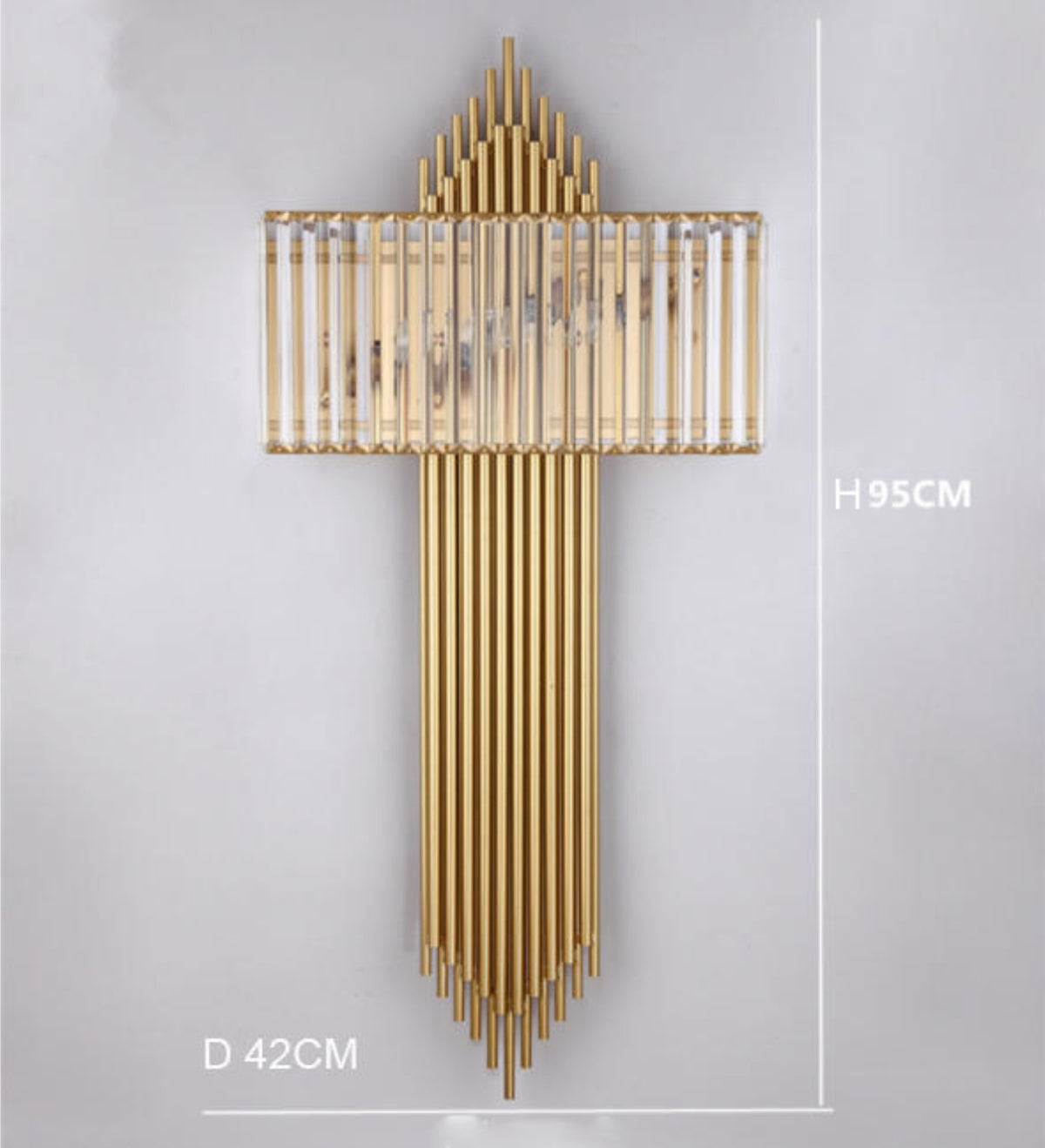 Pendulum Gold Wall Lamp - Reflect Lighting
