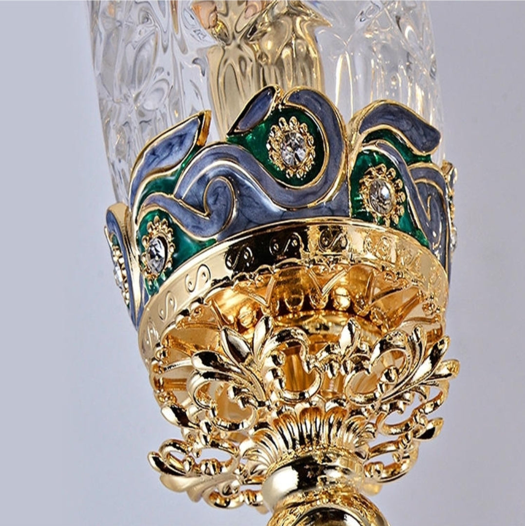 Drewett Gold Premium Chandelier - Reflect Lighting