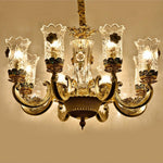 Drewett Gold Premium Chandelier - Reflect Lighting