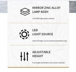 Swinson Rose Gold Led Ring Chandelier - Reflect Lighting