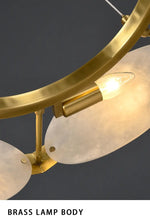 Eubanks Copper Marble Chandelier