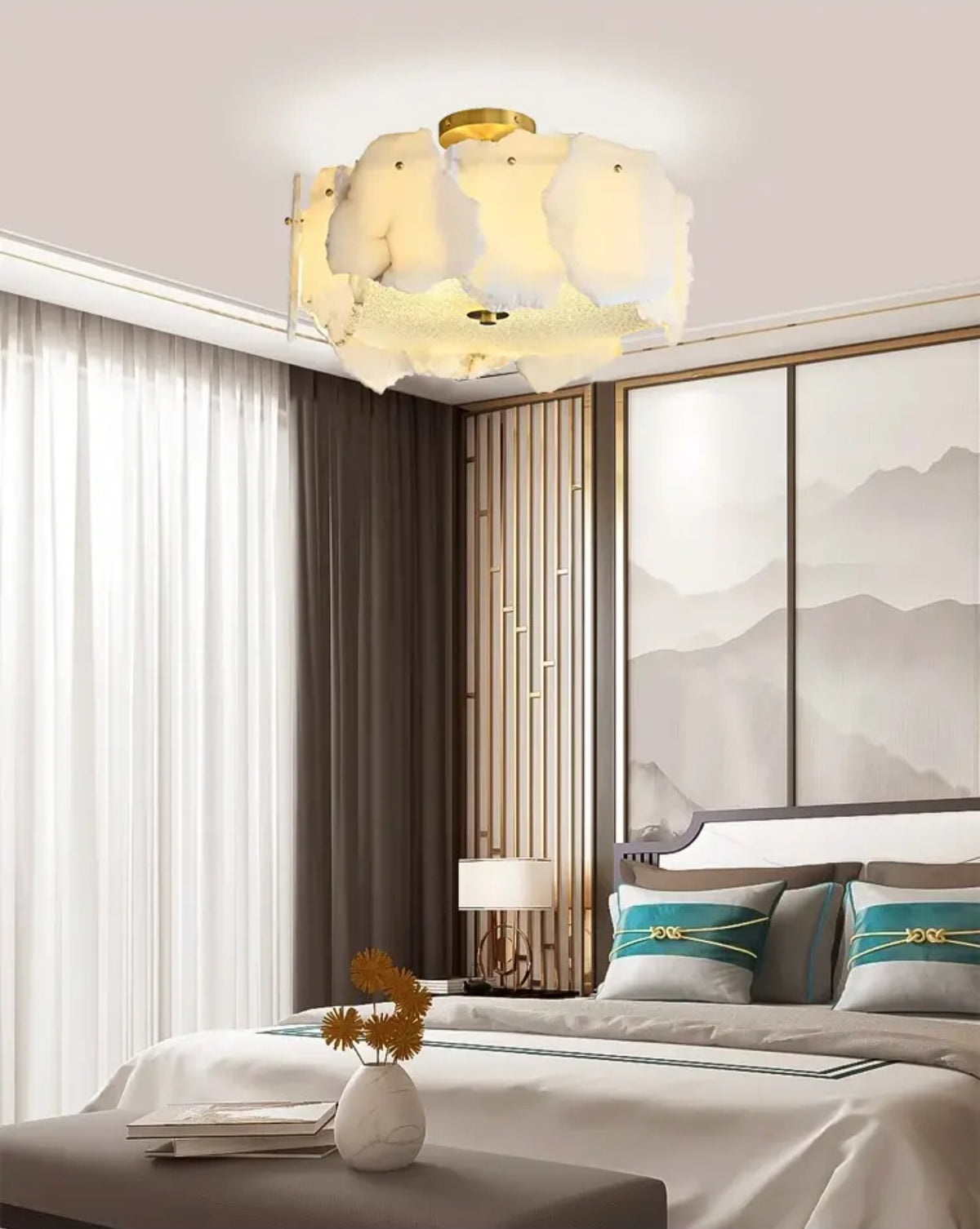 Lafitte Copper Ceiling Light