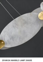 Eubanks Copper Marble Chandelier