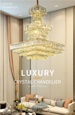 Aurora Mireia Gold Chandelier - Reflect Lighting