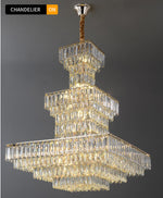 Aurora Mireia Gold Chandelier - Reflect Lighting