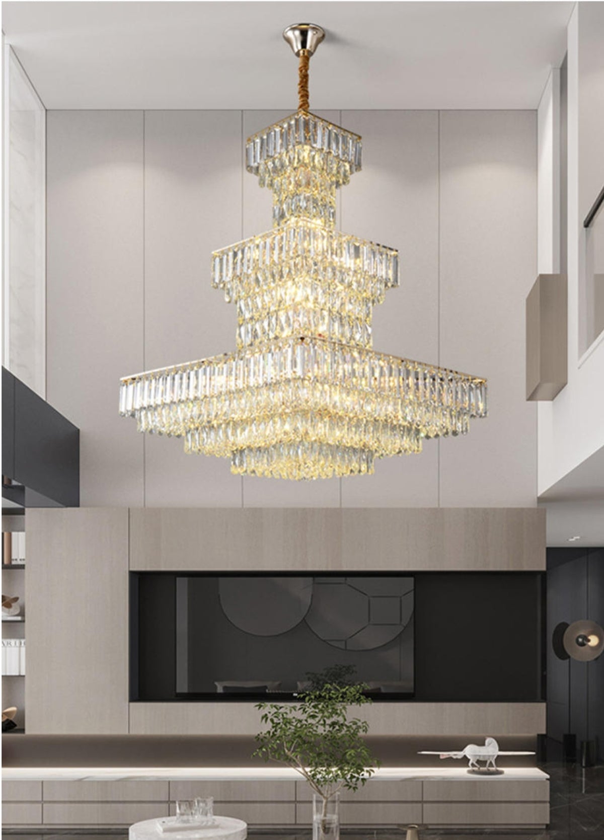 Aurora Mireia Gold Chandelier - Reflect Lighting