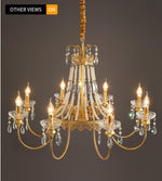 Aafko Eolia Gold Pearl Chandelier - Reflect Lighting