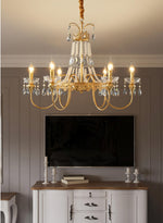 Aafko Eolia Gold Pearl Chandelier - Reflect Lighting