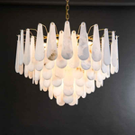 Lalma Copper Marble Chandelier