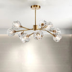 Cherry Tree Crystal Chandelier - Gold/Black - Reflect Lighting