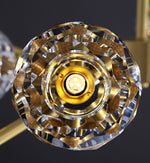 Cherry Tree Crystal Chandelier - Gold/Black - Reflect Lighting
