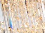 Bee Hive Gold Crystal Chandelier-Round/Rectangle - Reflect Lighting