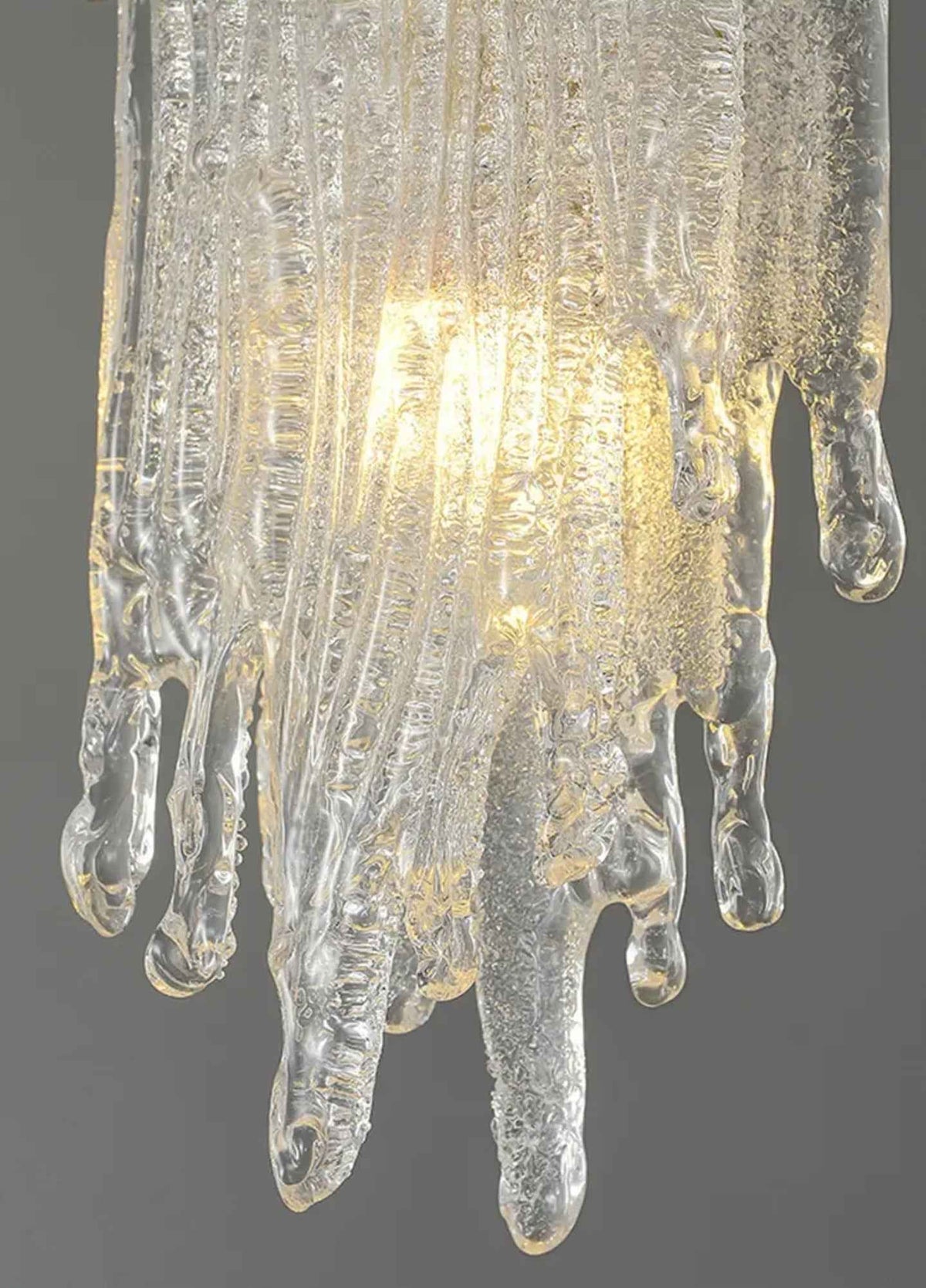 Abbaigh Copper Golden Staircase Chandelier- Colour & Brightness Changing