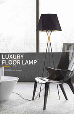 Buchholtz Floor Lamp- Gold/Rose Gold