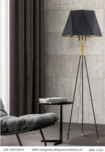 Buchholtz Floor Lamp- Gold/Rose Gold