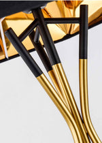 Buchholtz Floor Lamp- Gold/Rose Gold