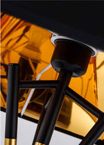 Buchholtz Floor Lamp- Gold/Rose Gold