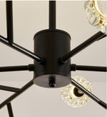 Cherry Tree Crystal Chandelier - Gold/Black - Reflect Lighting
