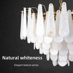 Lalma Copper Marble Chandelier