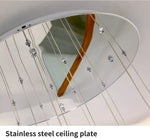 Aahil Gold Staircase Chandelier