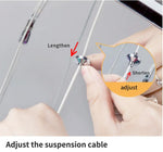 Aahil Gold Staircase Chandelier