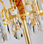 Clemence Silver Gems Chandelier- Round/Rectangle - Reflect Lighting