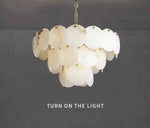 Vredenburgh Marble Gold Chandelier