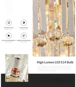 Falanda Golden Ceiling Chandelier