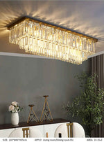 Falanda Golden Ceiling Chandelier