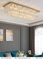 Falanda Golden Ceiling Chandelier