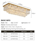 Falanda Golden Ceiling Chandelier