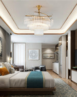 Luster lampadario Crystal Chandelier - Reflect Lighting