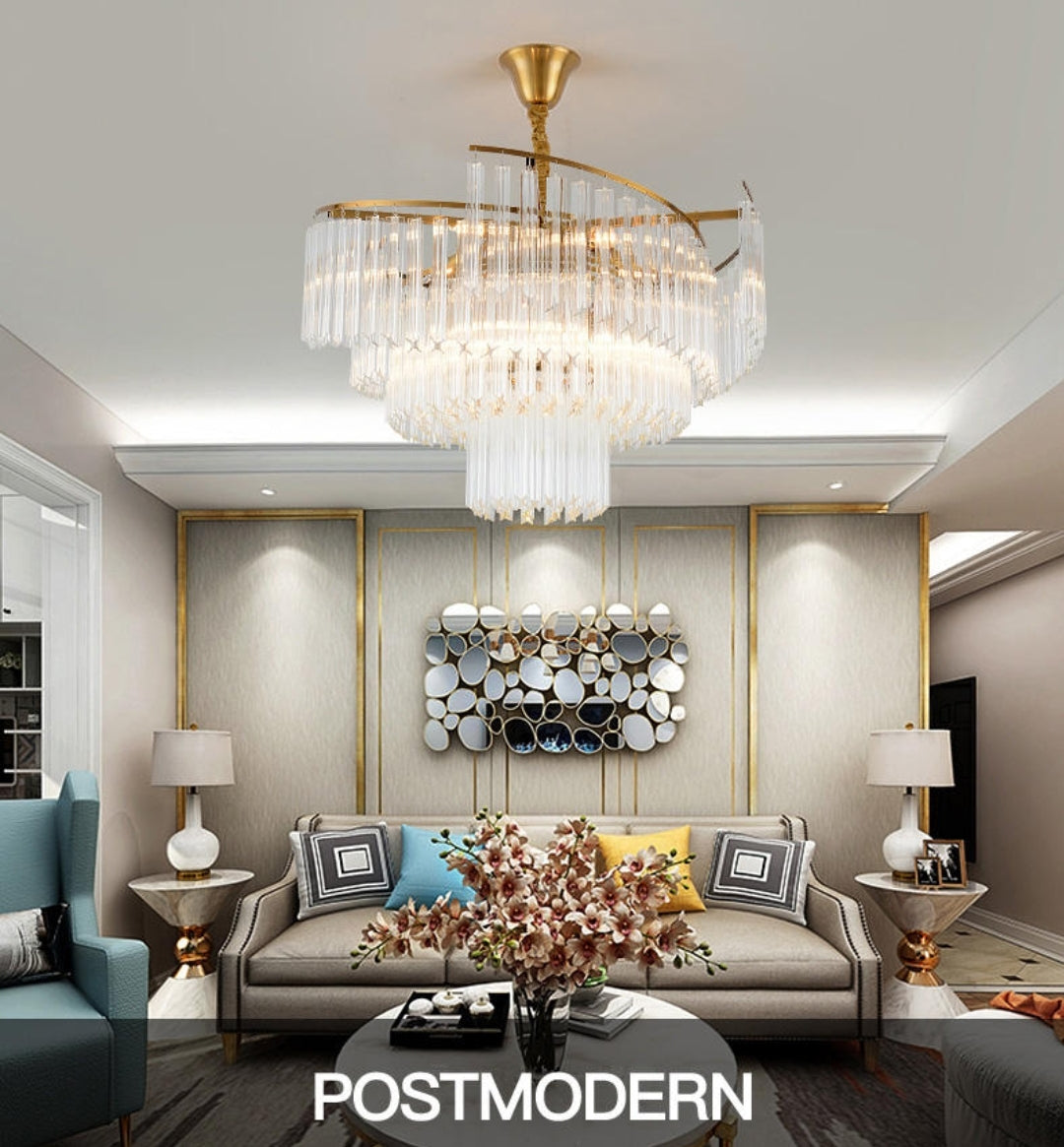 Luster lampadario Crystal Chandelier - Reflect Lighting