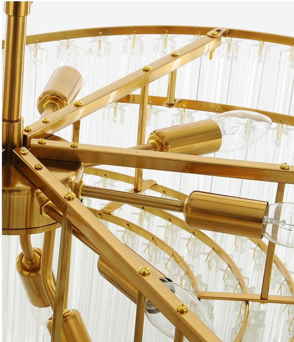 Luster lampadario Crystal Chandelier - Reflect Lighting